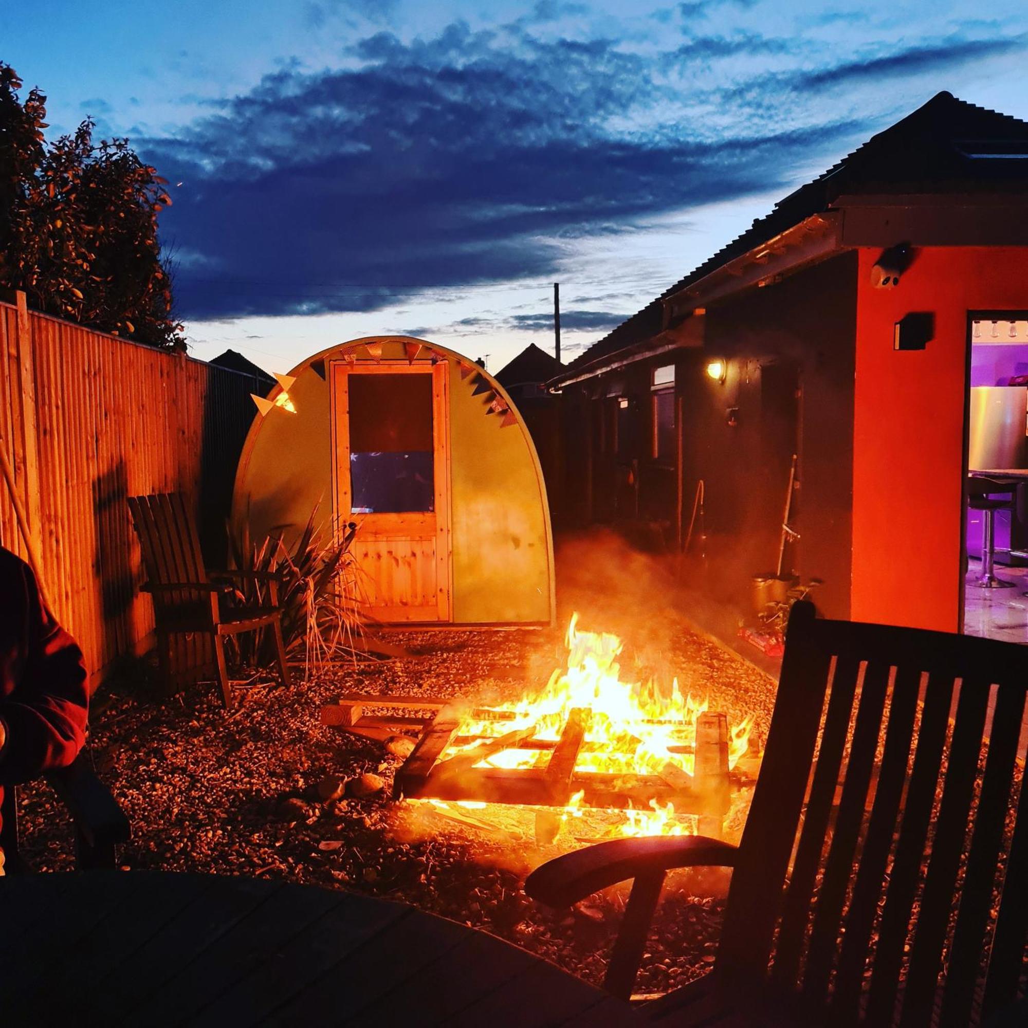 John Wayne'S Lodge By Sea Newhaven Zimmer foto